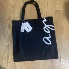 新品　agnès b. VOYAGE ブラック トートバッグ　アニエスべーのサムネイル
