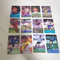 【レトロ】Jリーグチップス カード 1993年・1994年 12枚セット