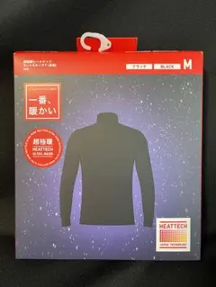 早い者勝ち　ユニクロ 超極暖 ヒートテック タートルネック　Mサイズ　ブラック