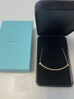 Tiffany Tスマイルペンダント エクストララージ YGのサムネイル