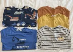 【5枚セット】H＆M 薄手の長袖Tシャツ　ユニクロ　GU しまむら　西松屋