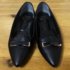 ダイアナ パンプス 晴雨兼用 リボン オペラ EM41137R ヒール1cm