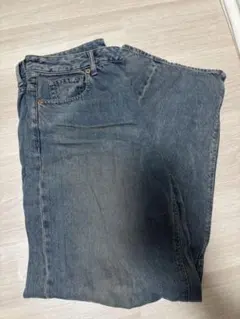 GU バレルレッグジーンズ