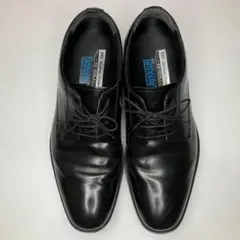 【HAWKINS】ビジネスシューズ（プレーントゥ） 黒 26cm (1足目)のサムネイル