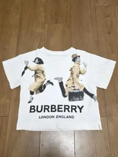 バーバリー キッズTシャツ 104㎝ 白