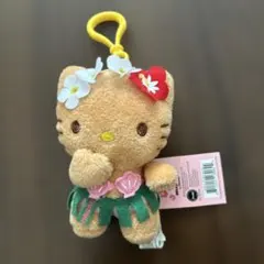 ハワイ限定】フラガールキティ ぬいぐるみキーホルダー - メルカリ