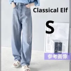 ワイドデニムパンツ デニム