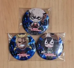 僕のヒーローアカデミア ピンバッジ 3個セット　爆豪勝己　オールマイト　蛙吹梅雨