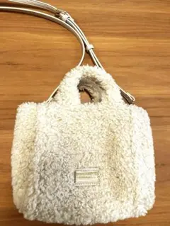 Samantha Vegaのファーバッグ　ショルダーバッグ　ベージュ