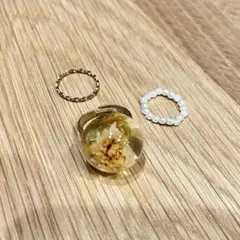 美品✨　リング　指輪　まとめ売り　3点セット