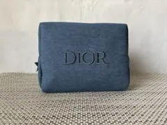 《Dior》ディオール トラベルポーチ デニムネイビー 【新品未使用】