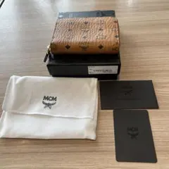 MCM ピンク 三つ折り財布Tracy 三つ折りウォレット - ヴィセトス2 