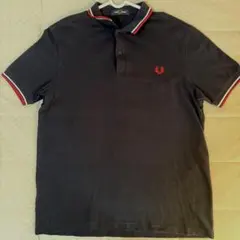 FRED PERRY ポロシャツ ネイビー Lのサムネイル