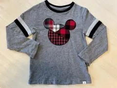 Disney ミッキー　チェック　GAP familiar Xmas