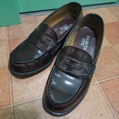 値下げ！ハルタ　クラリーノ　定番　ブラウン　ローファー　24.5cm３E