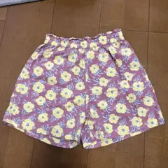 ショートパンツ〖120〗 花柄パンツ ハーフパンツ