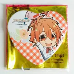 新品★アイナナ★IDOLiSH7【七瀬陸】ハート缶バッジ