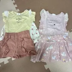 90サイズ　Tシャツ＆ショートパンツ　まとめ売り　SKAPEのサムネイル