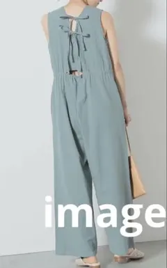 【完売品/新品】ビームスハート　サロペット　コットン　長T半袖Tと