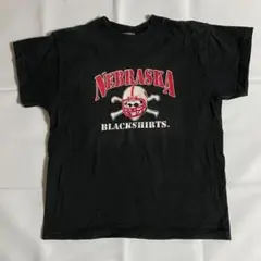 オハイオ大学 Buckeyes スカル Tシャツ ブラック スケルトン カレッジ 