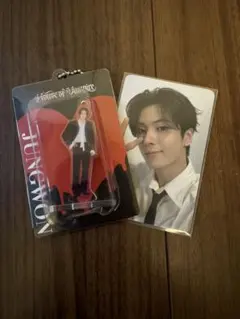 ジョンウォン enhypen ミュージアム アクリルキーリング