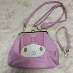 サンリオ マイメロディ がま口 3WAY ショルダー バッグ カラー ピンク
