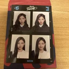 TWICE THIS IS FOR IN JAPAN 証明写真　ナヨン