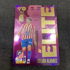panini soccer JULIÁN ALVAREZ