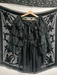 noir kei ninomiya チュールトレンチコート 黒 XS - メルカリ