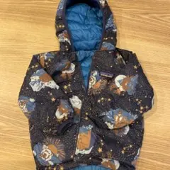 Patagonia 宇宙動物プリントアウター（リバーシブル）
