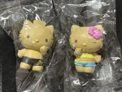 サンリオ　みんなでバカンスフィギュア　ハローキティ　ディアダニエル　ガチャガチャ