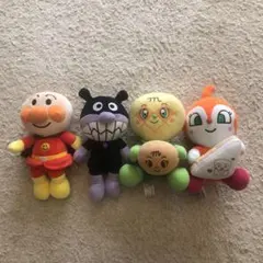 アンパンマン 人形 4体セット