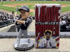 村上宗隆 ボブルヘッド フィギュア ホワイトソックス