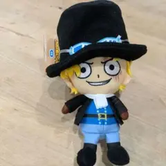 ワンピース　Chibiぬいぐるみ　サボ　タグ付き　ONEPIECE