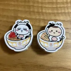 すき家　ちいかわ　モモンガ　くりまんじゅう　マグネット 2個セット