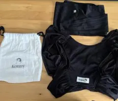 konny 抱っこ紐　黒　sサイズ