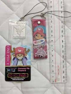 ONE PIECE　ワンピース　ストラップ＆カード（チョッパー）レトロ