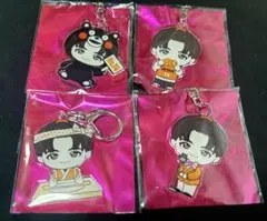 超特急ハル Real?ご当地アクキー 4種セット（熊本 大阪 愛知 香川）