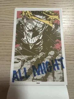 ヒロアカ原画展　メモリアルカードコレクション　オールマイト