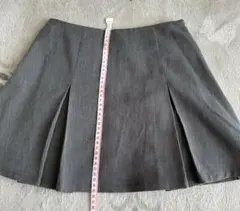 GRL Ｓsize グレー プリーツスカート