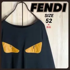 FENDI フェンディ レザー ビックアイ スタッズ 入り ロングtシャツ 長袖のサムネイル