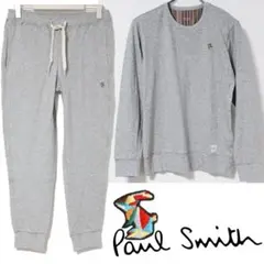 新品 ポールスミス ラビット刺繍 薄手リラックスラウンジウェア セットアップ M