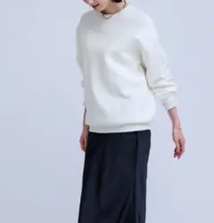【cocomin様専用】ur's スウェットライクニット　ホワイト