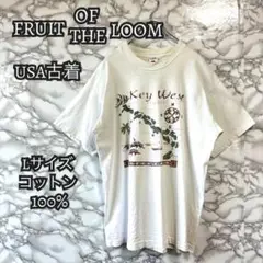 アメリカ古着 FRUIT OF THE LOOM Key West Tシャツ L