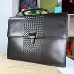 使用わずか BOTTEGA VENETA イントレチャート ビジネスバッグ
