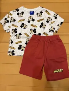 Disney ミッキー Tシャツ ショートパンツ セット 90サイズ