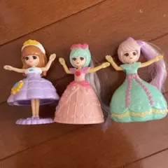 ハッピーセット　リカちゃん人形 3体セット