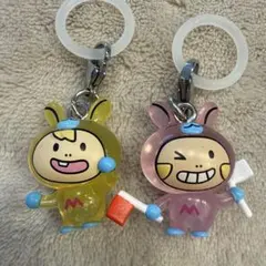 【匿名発送】ミニモニ 25th めじるしアクセサリー ミニモちゃん ルアちゃん