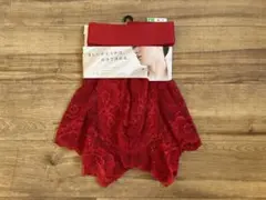 メンズ 総レースブリーフ L 赤 レッド