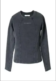 jentlouis Zip Rib Long Sleeve Tee - メルカリ